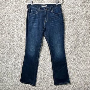 Levi’s Jeans Women’s 8 515 Boot Cut Dark Wash Denim Blue